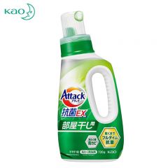 花王（KAO） 日本进口EX酵素洗衣液洁净去污护色 室内阴干单瓶720g