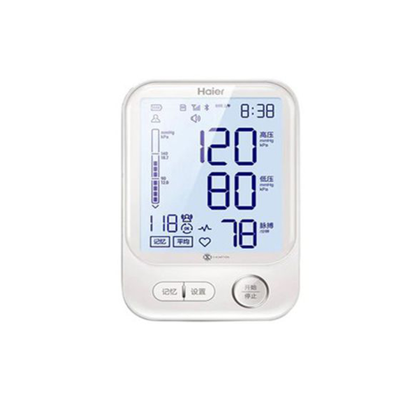 海尔 Haier 电子血压计 医用血压仪全自动上臂式测血压仪器 家用WiFi连接智能款血压计HR-SL521W