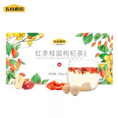 五谷磨房 桂圆干红枣茶女性泡水饮品 红枣桂圆枸杞茶180g