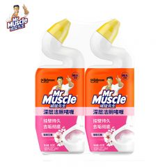 威猛先生 洁厕液600g*2 璀璨花舞双瓶家用实惠装洁厕宝卫生间马桶除垢去渍去异味