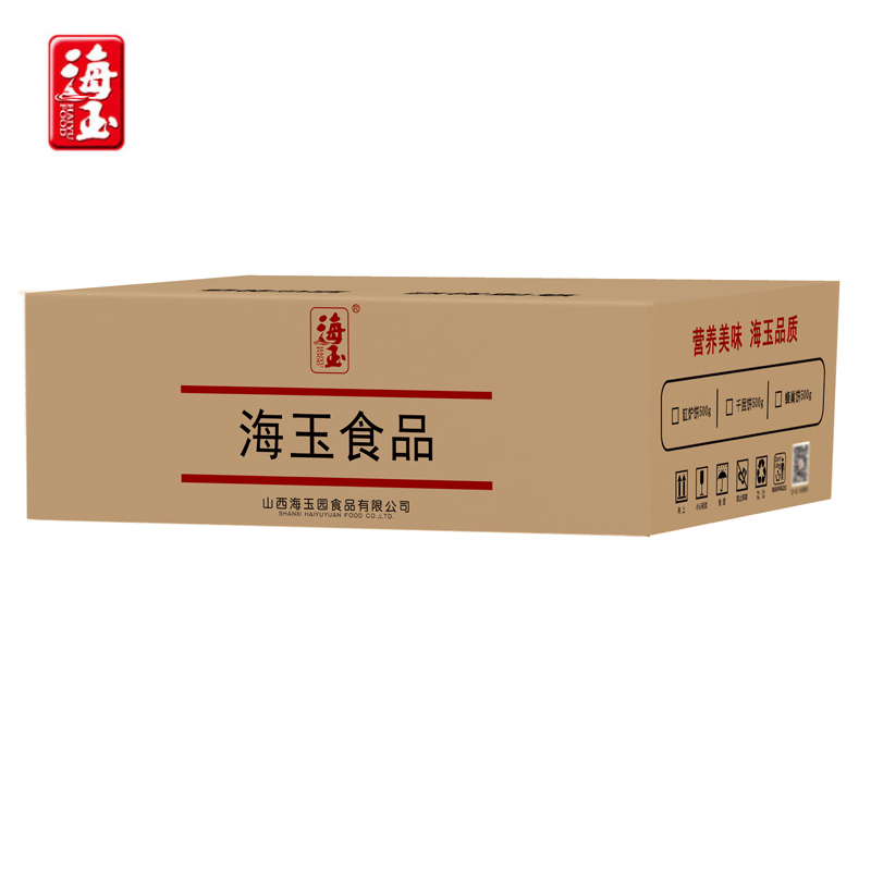 海玉 苏打饼干酵母薄脆 （香葱+芝麻）500g 1箱