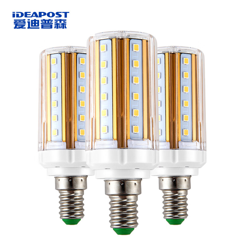 爱迪普森（IDEAPOST）SLYM220-7W-3000K-E14 led灯泡玉米吊灯泡E14大小螺口节能灯泡