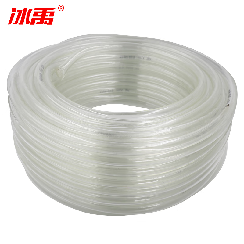冰禹 AB06511 pvc塑料透明抽水管软管 抽油穿线管套 内径8mm壁厚1mm100米