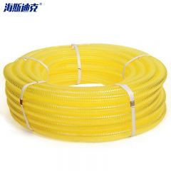 海斯迪克 gnjz-5296 螺旋牛筋管 耐磨排水管 pvc水管波纹塑筋管 四季牛筋软管颜色随机 4分(内径16mm厚)30米