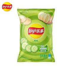 乐事Lay's  黄瓜味40g*10 经典原味青柠味黄瓜味休闲零食小吃