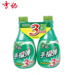 雪豹  厨房重油污净手榴蛋弹 青柠香型400g*2