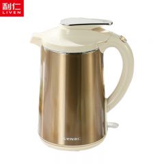 利仁（Liven） SH-S1816电热水壶家用1.8L大容量防倾倒保温恒温电水壶304不锈钢无缝内胆烧水壶双层防烫