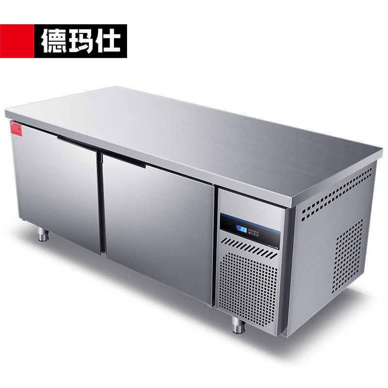 德玛仕（DEMASHI） TDC-18A80DG商用冰柜保鲜工作台操作台 砧头平台雪柜 工程款全冷冻 【升级款】