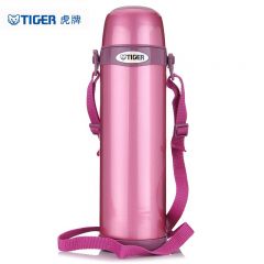 虎牌（TIGER） 保温杯水杯杯子保冷杯真空杯运动户外旅行男女水杯MBI-A10C 1.0L 亮炫粉PH 1L