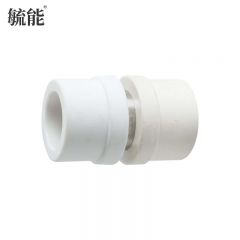 毓能 PPR转PVC直接头转换接头自来水管热熔管加厚活直接头 25mm(6分)