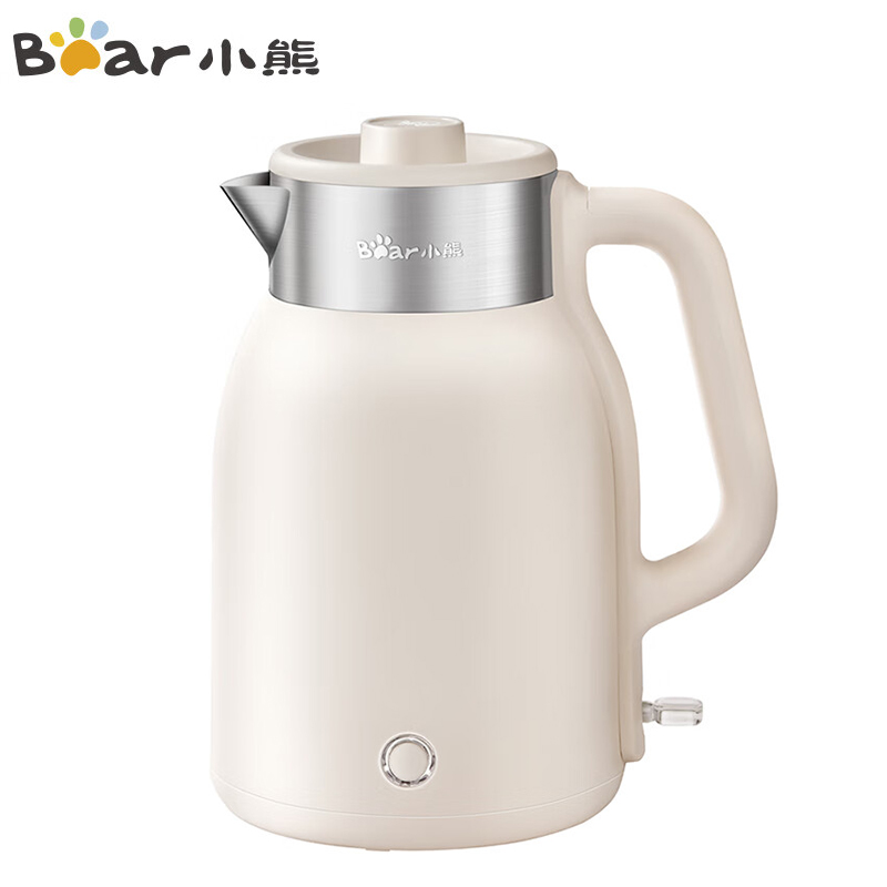 小熊（Bear） ZDH-H25S1电热水壶2.5L大容量家用烧水壶2100W大功率一键55°保温瓶双层防烫304不锈钢无缝内胆