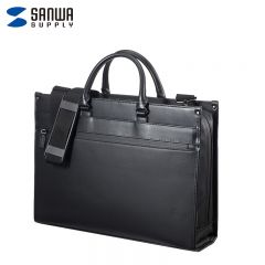 山业（SANWA）2way商务电脑包 防泼水 200-BAG067WP 黑色 15.6英寸