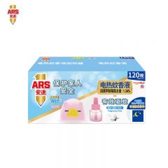 安速 速贝童电蚊香驱蚊液套装 防蚊驱蚊液可替换补充液 1器1液120晚电热蚊香