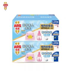 安速 速贝童电蚊香驱蚊液套装 防蚊驱蚊液可替换补充液 2器2液240晚电热蚊香