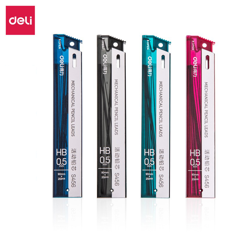 得力（deli） 不易断芯 活动铅笔铅芯 0.5mm/0.7mm 铅芯 0.5mm 0.5mm HB S456