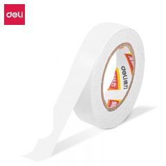 得力 30436小卷芯棉纸双面胶带 18mm*10y*80um 卷 底纸易剥离