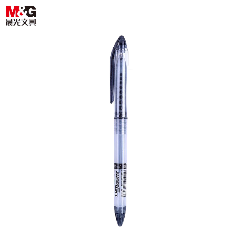 晨光（M&G） GP1212中性笔0.38mm黑色全针管笔签字笔顺滑书写