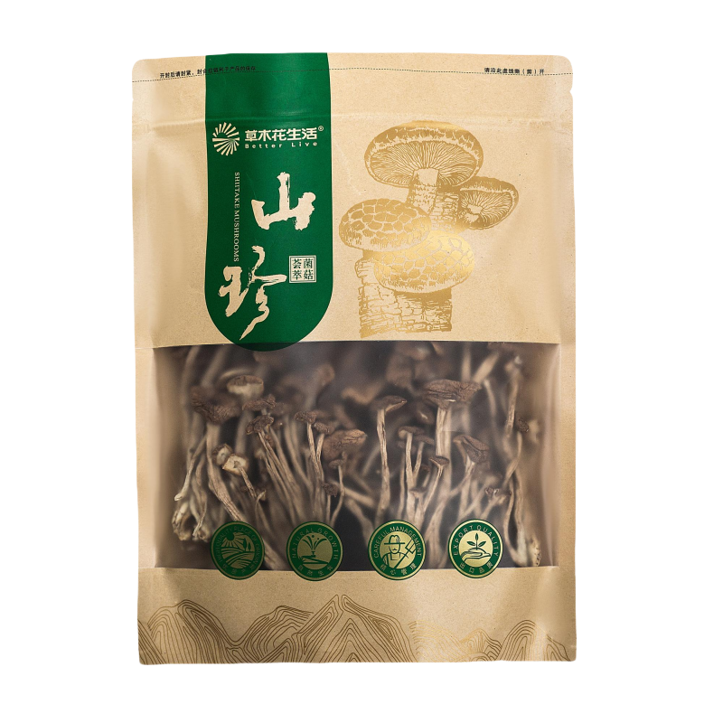 草木花生活   茶树菇   200g