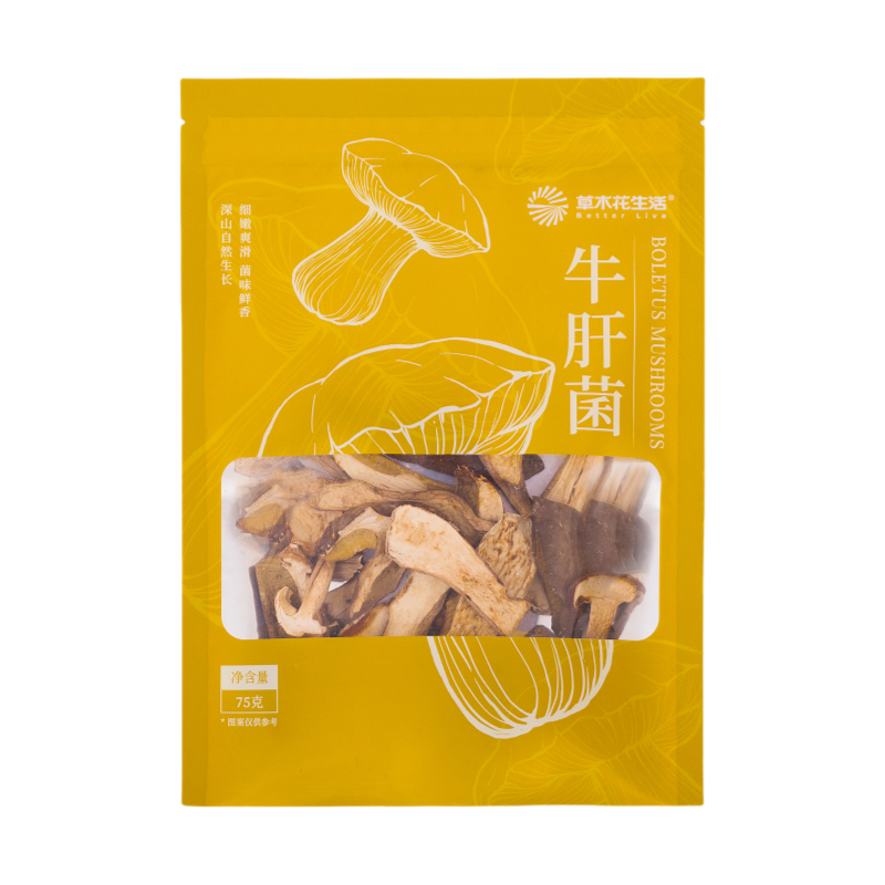草木花生活   黄牛肝菌   75g