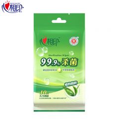 心相印 XCA001独立包装湿纸巾10片1包柔韧不掉絮厚实更亲肤