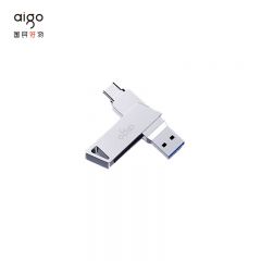 爱国者（aigo）256GB Type-C手机U盘 U350 高速两用 双接口U盘 USB3.2 OTG 安卓苹果笔记本电脑通用优盘