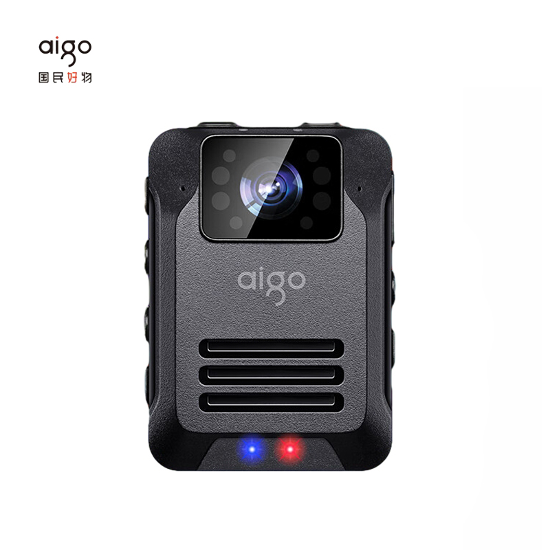 爱国者（aigo） DSJ-T5 64G执法记录仪1296P高清红外夜视红蓝爆闪三防随身便携