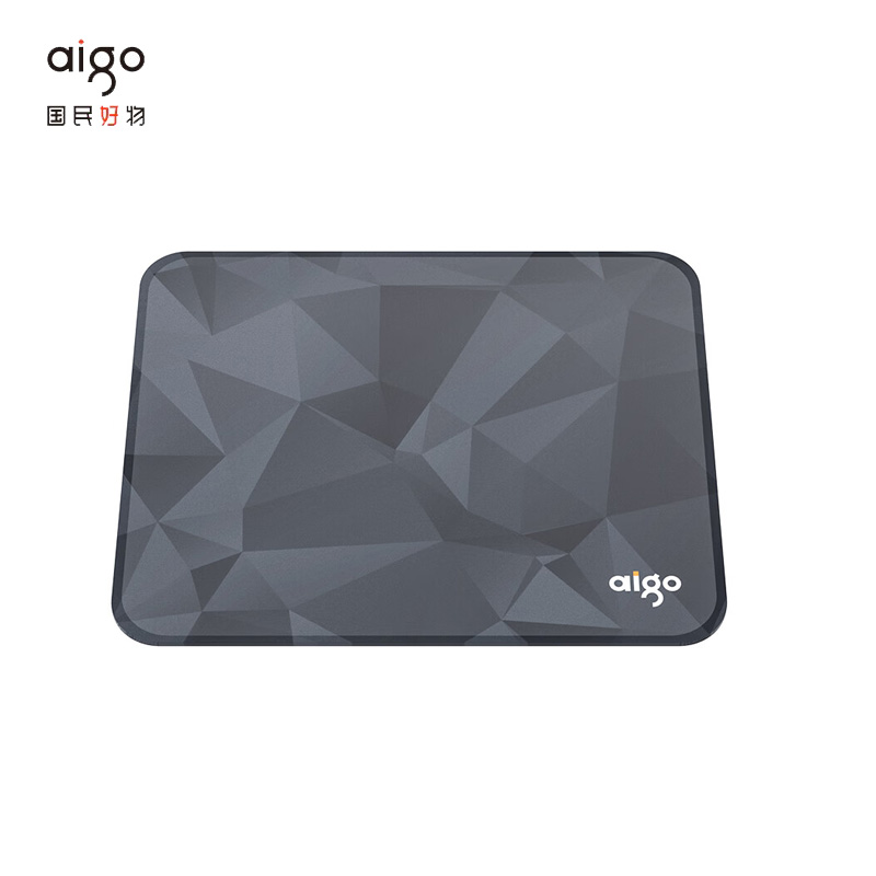 爱国者（aigo） M1鼠标垫 灰色 小号 尺寸300*250*3mm 家用办公鼠标垫