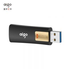 爱国者（aigo） L8302 256GB USB3.2 U盘 L8302写保护 黑色 防病毒入侵 防误删