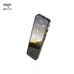 爱国者（aigo） R6933plus录音笔 64G专业录音器一键录音设备 录音笔转文字会议记录 学习培训采访 炫黑