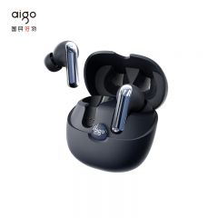 爱国者（aigo） TA51真无线蓝牙耳机 半入耳式触控运动跑步耳机手机电脑适用  蓝牙5.4 高音质长续航蓝