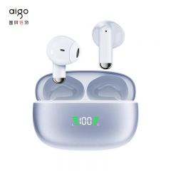 爱国者（aigo） TQ17 TWS无线蓝牙运动耳机入耳式ANC主动降噪超长续航适配苹果小米手机冰晶蓝