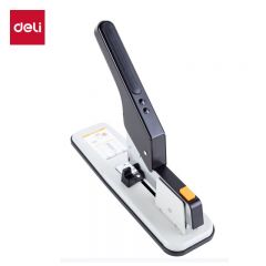 得力（deli） 0399重型订书机白色大号加厚装订机210页大型加厚重型订书器