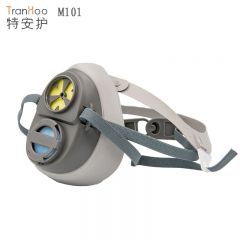 特安护M101 硅胶单滤盒半面罩（含承接座）M101个